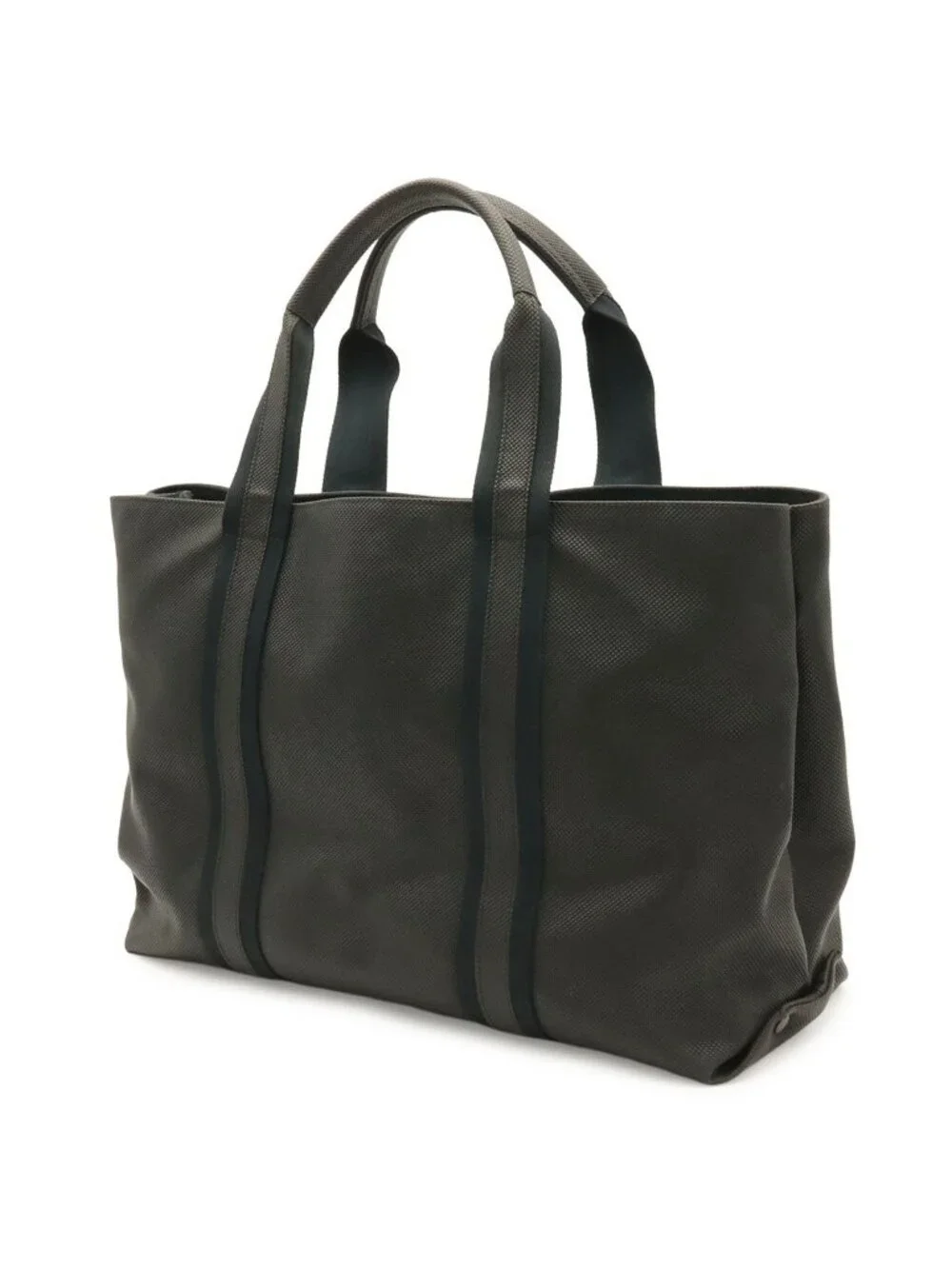 Bottega Veneta Marco Polo Tote Shoulder Bag Navy Black
